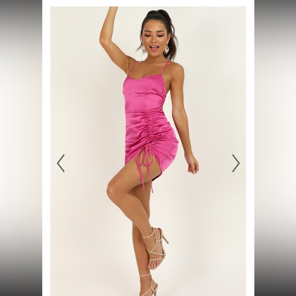 Mini Satin Dress